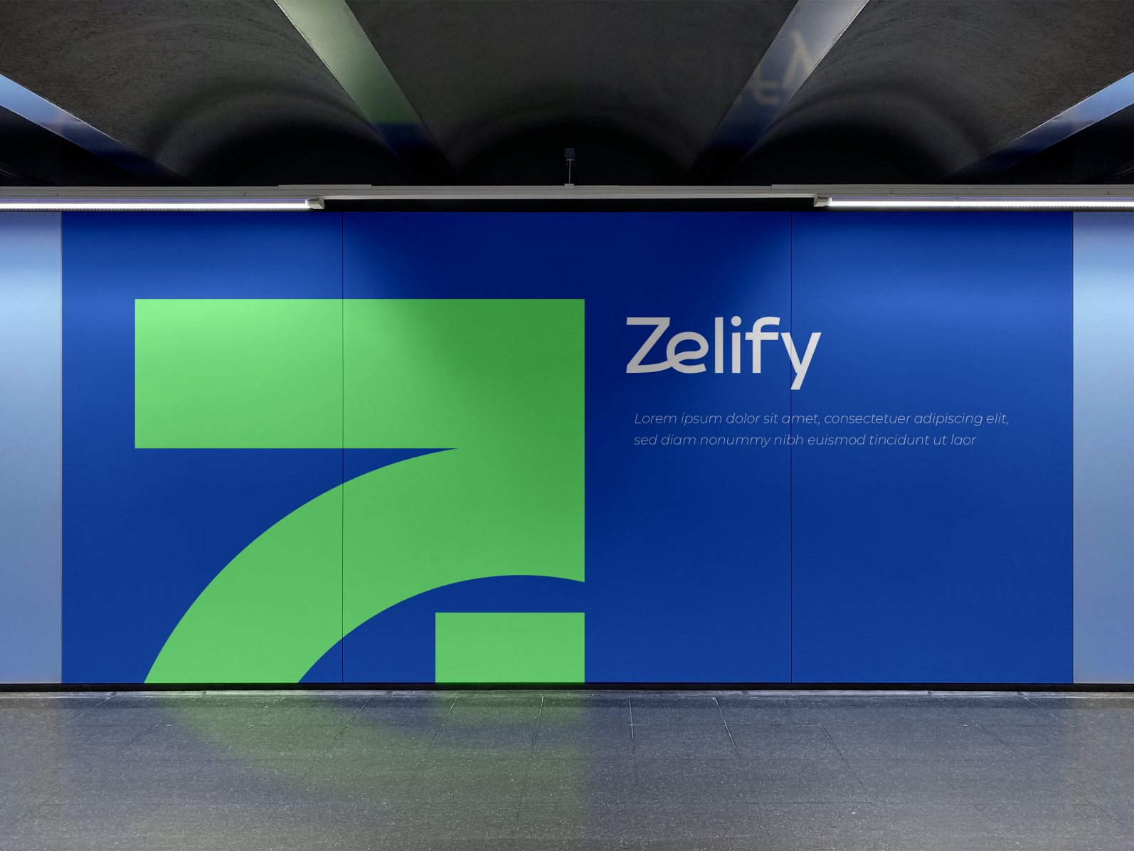 01. Outdoor Wall Billboard Mockup 1